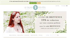 Desktop Screenshot of lecalicedesfees.com